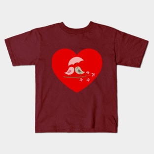 Love Birds Kids T-Shirt